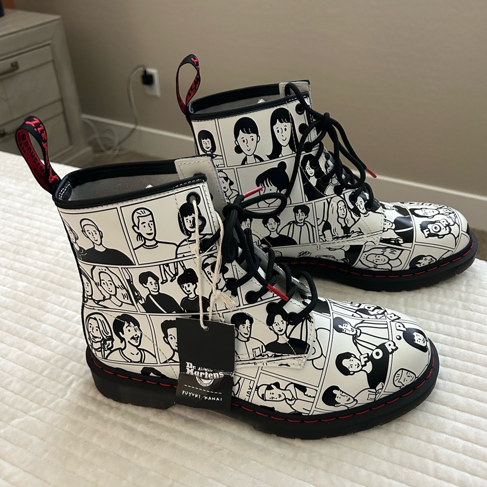 Dr. Martens 1460 Fuyuki Kanai boots size men’s 9 women’s 10 New with tags